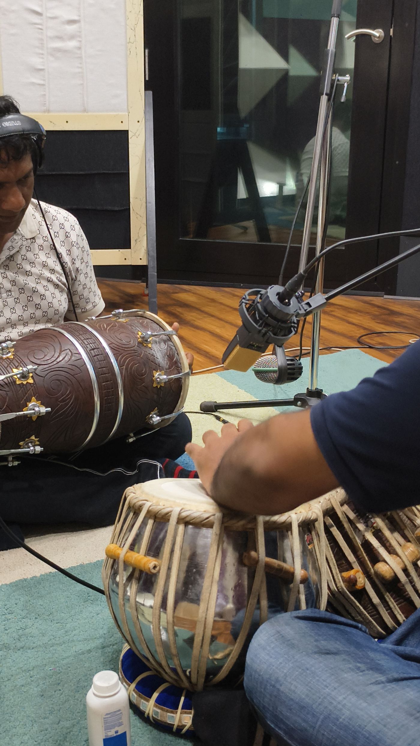 Dholak and tabla session